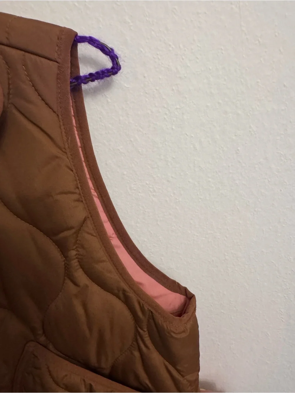 J.Crew Brown Quilted Vest